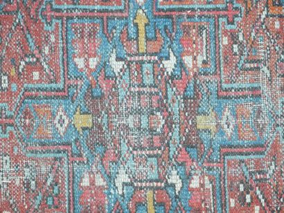 Hamadan rug (cotton warp and weft, wool pile),...