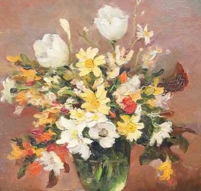 Marcel DYF (1899-1985)
Various flowers with...