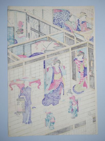 Tsukioka Yoshitoshi (Japan, 1839-1892)
Three...