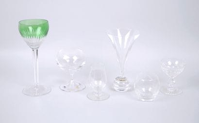 SAINT-LOUIS
Set of 5 glasses including :...