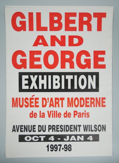 GILBERT & GEORGE (born 1942 and 1943)
- Exhibition...