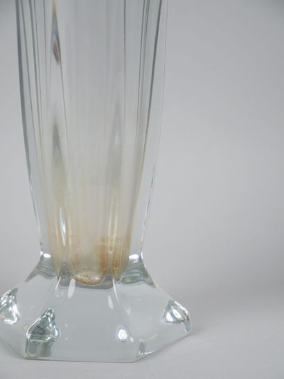 SEVRES
Large free-form crystal vase
Dry-stamp...
