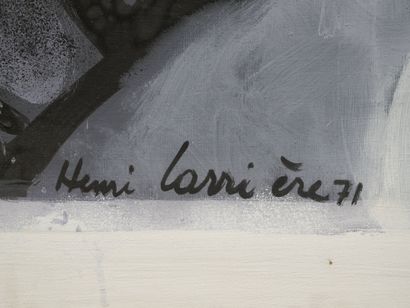Henri LARRIERE (born 1935)
Abstract composition
Oil...