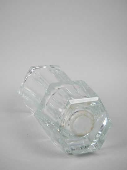 SEVRES
Hexagonal cut crystal vase
Mark under...