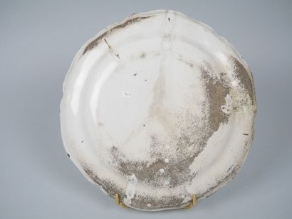 STRASBOURG
Set of five earthenware rimmed...