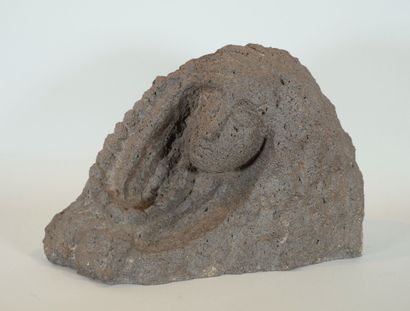 20th century school
Face
Stone subject monogrammed...