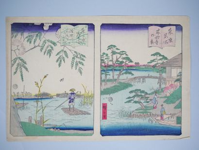 Utagawa Hiroshige (Japan, 1797-1858) 
Print,...