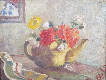 20th century school
Still life with flowers...