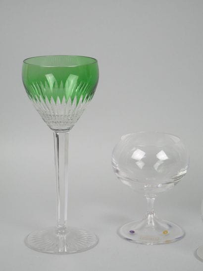 SAINT-LOUIS
Set of 5 glasses including :...
