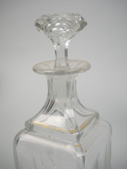 CRISTAL DE LORRAINE
Crystal decanter with...