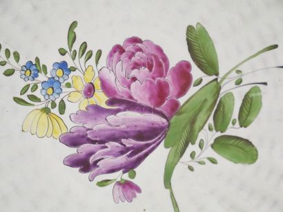NIDERVILLER and STRASBOURG
Earthenware plate...