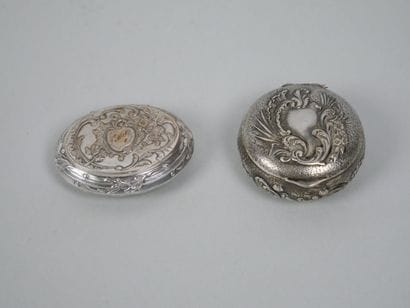 MARCEL ROCHAS
Lipstick case in silver-plated...
