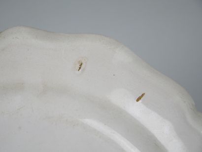 STRASBOURG
Suite of five earthenware rimmed...