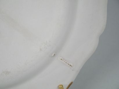 STRASBOURG
Suite of five earthenware rimmed...