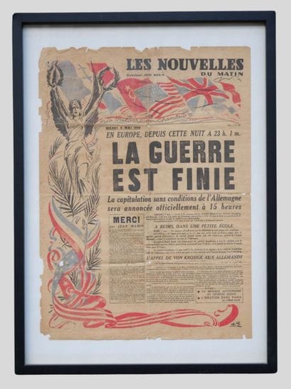 MORNING NEWS
Tuesday, May 8, 1945 issue 