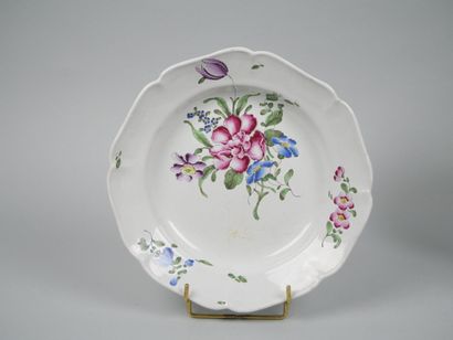 STRASBOURG and APREY
Set of three earthenware...