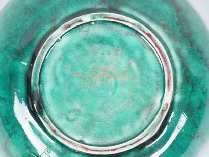 Auguste Claude HEILIGENSTEIN (1891-1976)
Turquoise-glazed...