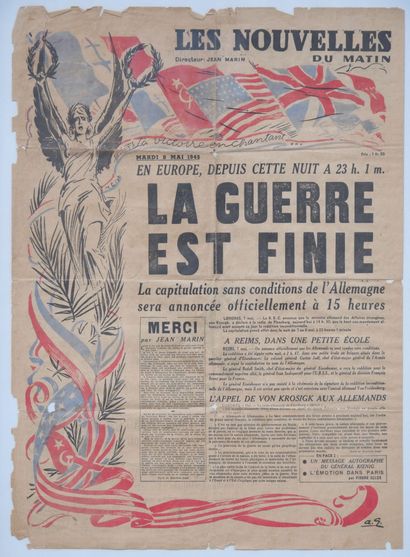 MORNING NEWS
Tuesday, May 8, 1945 issue 