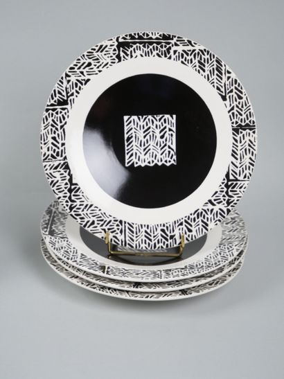 SALINS-STUDIO France
Porcelain service set...