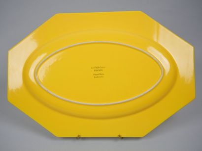 POET-LAVAL
Service set in yellow earthenware...