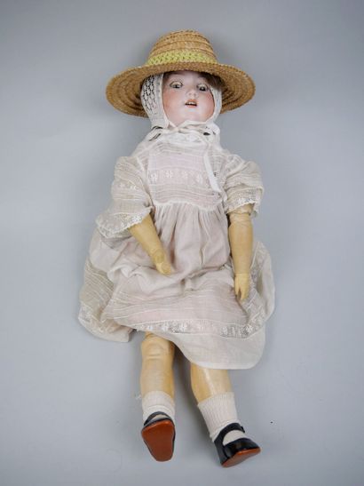 ARMAND MARSEILLE 
Porcelain-headed doll with...
