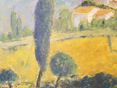 G. YANNIZ (20th century)
Provencal landscape
Oil...