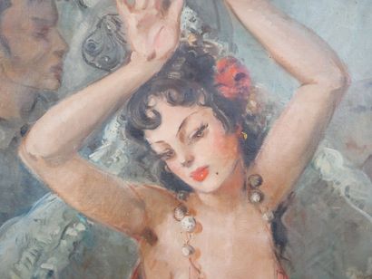 20th century school
Gypsy woman
Oil on canvas...