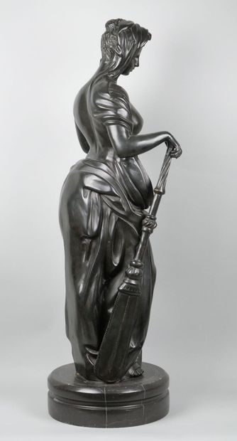 After Auguste MOREAU (1834-1917) 
River Allegory
Proof...