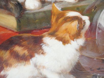 In the style of Alfred Arthur BRUNEL DE NEUVILLE...