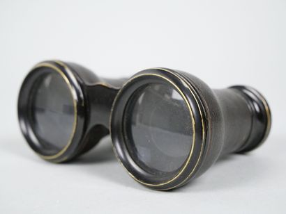 MAJOLIER in Rouen
Pair of leather-trimmed...