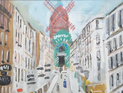 Lucien GENIN (1894-1953)
Paris, Montmartre,...