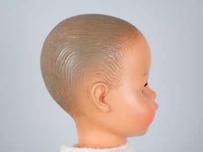 RAYNAL
Poupon en rhodoïd, bouche ouverte,...
