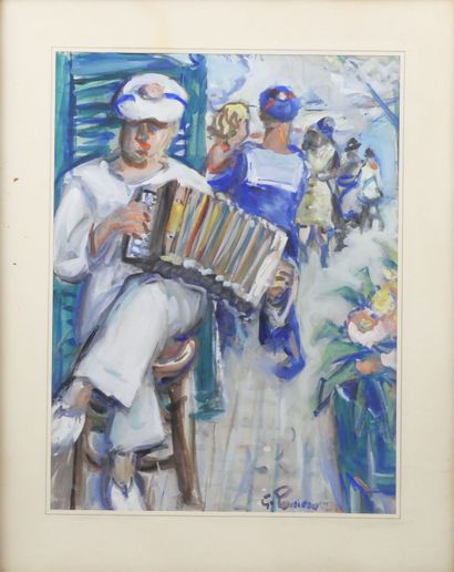 Modern school
Sailors' ball
Watercolor on...