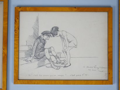 D'après Francisque POULBOT (1879-1946)
Suite...