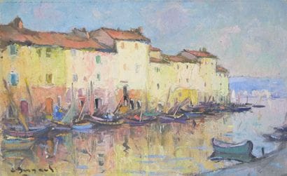Edouard BERNAUT (1890-1981)
The bird mirror...