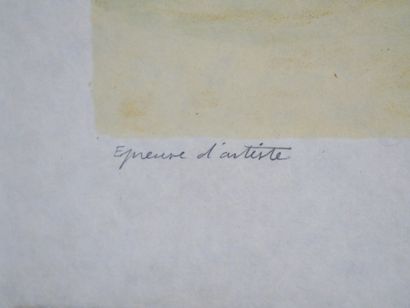 Yves BRAYER (1907 - 1990),
Cavalier devant...