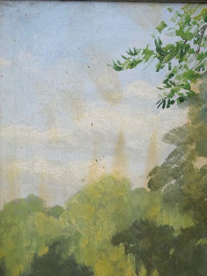 Paul MERY (1858-1921) 
The old tree and the...