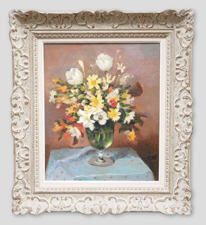 Marcel DYF (1899-1985)
Various flowers with...