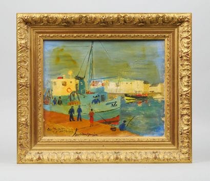 Lucien GENIN (1894-1953)
Saint Jean de Luz
Oil...