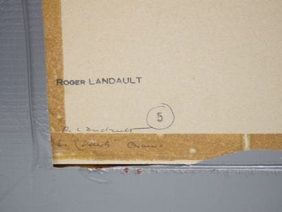 Roger LANDAULT (1919-1983)
Landscapes
Pair...