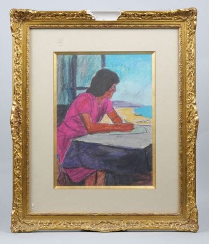 Georges JOUBIN (1888-1983)
Woman writing...