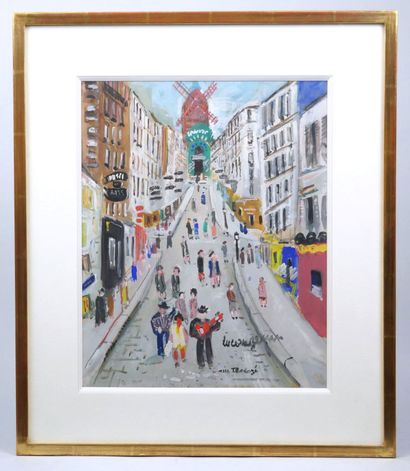 Lucien GENIN (1894-1953)
Paris, Montmartre,...
