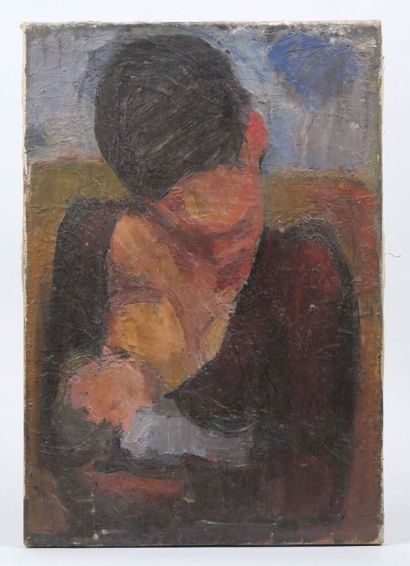 Henri LARRIERE (born 1935)
Maternity
Oil...