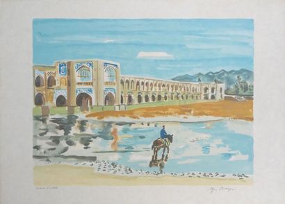 Yves BRAYER (1907 - 1990),
Cavalier devant...