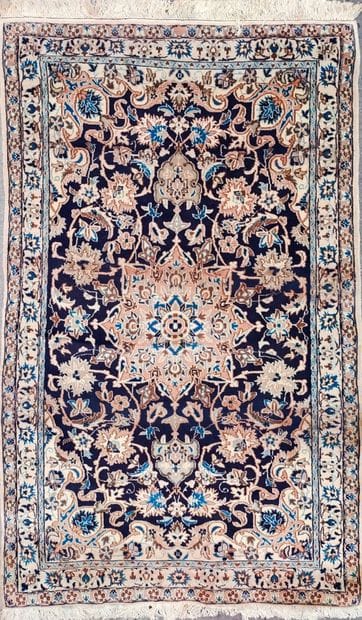 Tapis nain, chaine et trame en coton, velours...