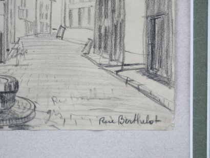 20th century French school
Rue Berthelot...