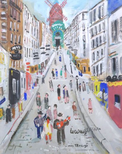 Lucien GENIN (1894-1953)
Paris, Montmartre,...