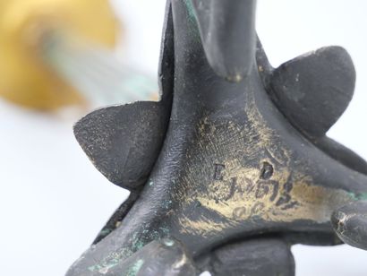 In the taste of BARBEDIENNE
Pair of bronze...