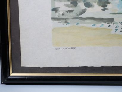 Yves BRAYER (1907 - 1990),
Cavalier devant...
