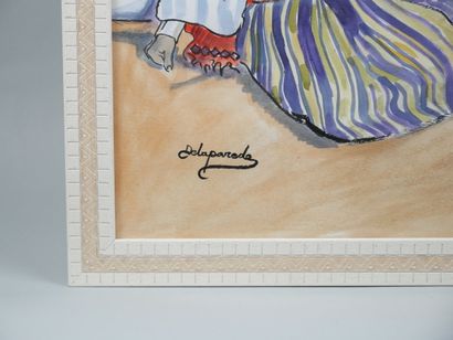 Gaston DELAPAREDE (1908-1995)
Woman of the...